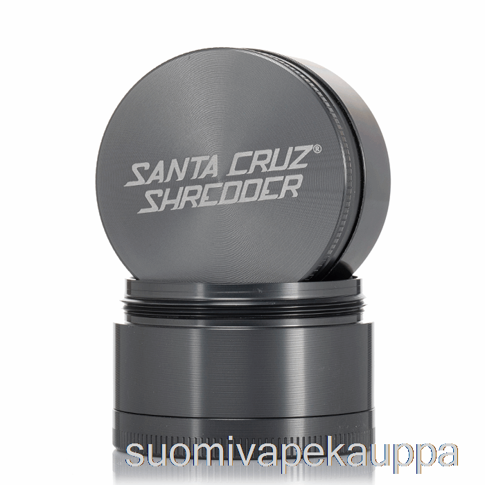 Vape Netistä Santa Cruz Silppuri 2,2 Tuuman Keskikokoinen 4-osainen Mylly Harmaa (53mm)